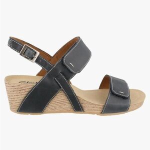 Clarks Alto Disco Wedge heel Sandal size 7.5